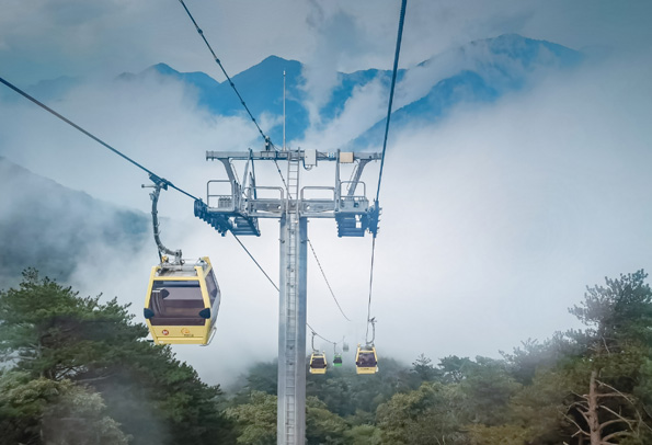 大别山索道